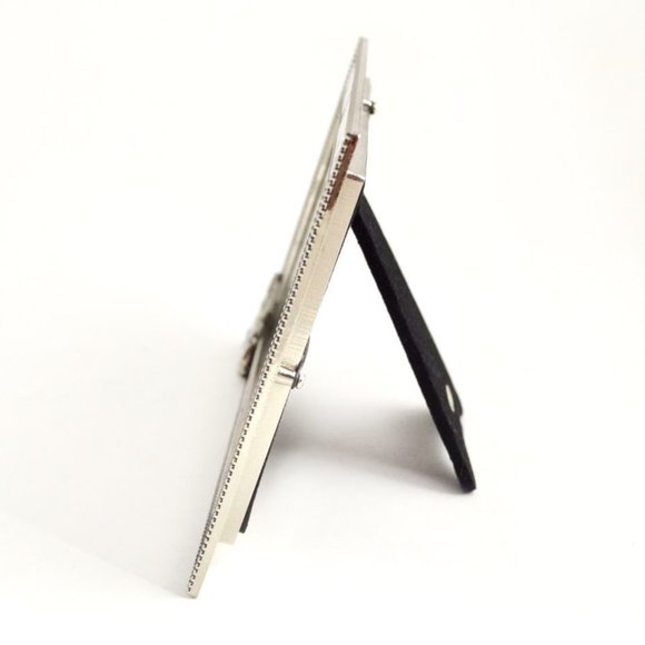 Victoriana Enamel & Silver Fashion Picture Frame - Picture 4 of 5